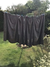 grey chenille curtains for sale  MAIDSTONE