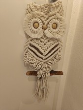 Wandbehang wanddeko eule gebraucht kaufen  Pfullendorf