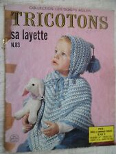 Tricotons layette 1970 d'occasion  La Machine
