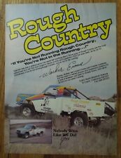 1981 ROUGH COUNTRY Walker Evans Shocks Sistemas de Suspensão 4x4s Magazine Ad, usado comprar usado  Enviando para Brazil
