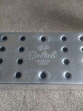 Grolsch brushed aluminium for sale  CANNOCK
