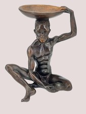Statue africaine plâtre d'occasion  Le Teil