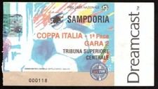 Biglietto calcio coppa usato  Genova