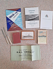 Orient line memorabilia. for sale  SHEPTON MALLET