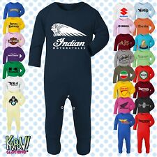 Terno de dormir MOTORCYCLE motoqueiro clássico superbikes MotoGP Baby Grow ROMPER comprar usado  Enviando para Brazil