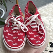 Vans shoes red for sale  CALNE