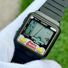 Relógio masculino vintage Casio Aero Batics jogo digital GA-7 comprar usado  Enviando para Brazil