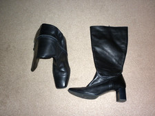 Long black leather for sale  LEICESTER