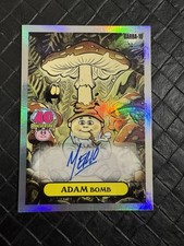 Usado, Balde de lixo infantil 2025 Topps 40º aniversário homenagem Garbahj Adam Bomb autografado #10 comprar usado  Enviando para Brazil