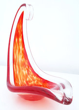 Murano red orange for sale  LUTON