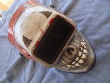 CAPACETE DE SOLDA CAVEIRA ANTIGO GRANDE LOJA CABIDE DE PAREDE comprar usado  Enviando para Brazil