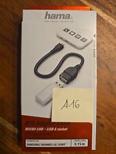 Hama usb adapterkabel gebraucht kaufen  Walderbach