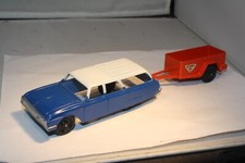 1962 Ford Country Sedan Station Wagon & U-Haul Trailer TootsieToy Fabricado nos EUA comprar usado  Enviando para Brazil