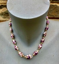 Collier ancien pâte d'occasion  Saint-Aubin-du-Cormier