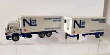 Herpa HO 1:87 Mercedes NG 1632 23' conjunto de reboque de trator refrigerado, NL Co. comprar usado  Enviando para Brazil