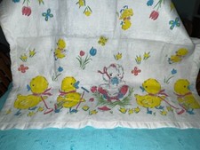 Cobertor de berço vintage acrílico poliéster acabamento acetinado flor pato comprar usado  Enviando para Brazil