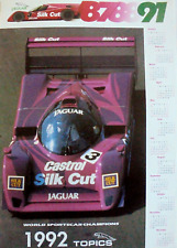 Pôster Jaguar XJR 14 tópicos corte seda original pequeno pôster de fábrica 42cm x 30cm comprar usado  Enviando para Brazil