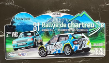 Panneau souvenir rallye d'occasion  Voiron