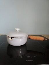 Casserole couvercle fonte d'occasion  France