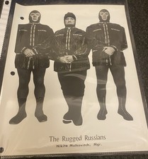 OS RUSSOS ROBUSTOS com manjedoura Nikita Mulkovitch foto original vintage nova com etiquetas comprar usado  Enviando para Brazil