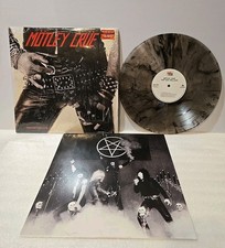 Motley Crue Too Fast For Love White Black Splatter Vinyl LP ESMMR 302 EXCELLENT comprar usado  Enviando para Brazil