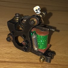 MÁQUINA DE TATUAGEM BOBINA WHEATIEBUILT Ótima Máquina comprar usado  Enviando para Brazil