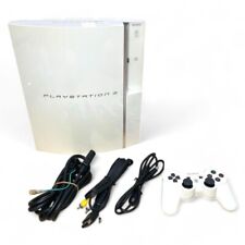 Controle de console Sony PlayStation 3 PS3 CECHL00 80GB cerâmica branco #386 comprar usado  Enviando para Brazil