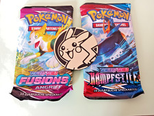 Pokemon 2 Boosterpacks + 1 Pokemon Münze -Trading Card comprar usado  Enviando para Brazil