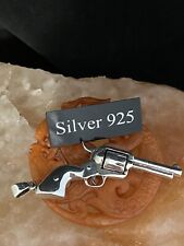 Silver gun pendant for sale  BRIGHTON