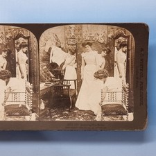 Victorian risque stereoview for sale  TELFORD