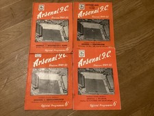 Arsenal 1949 programmes for sale  KINGS LANGLEY