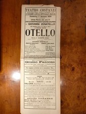 1926 locandina teatro usato  Roma