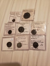 HERMOSA COLECCIÓN de 8 monedas romanas muy bonitas artefactos reliquias  segunda mano  Embacar hacia Mexico