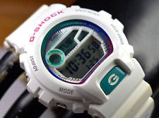 Usado, Relógio Casio GLX6900-7 (3194) G-Shock branco masculino deslizante NOVA BATERIA/VEDAÇÃO/BORDA! comprar usado  Enviando para Brazil