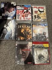 Usado, Lote PS3 Metal Gear Solid, NBA 2K11, Killzone, Resistance, Jericho, Mais comprar usado  Enviando para Brazil