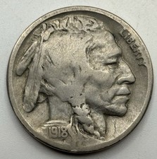 1918 buffalo nickel d'occasion  Expédié en Belgium