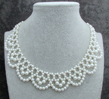 Modeschmuck perlen collier gebraucht kaufen  Wuppertal