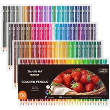 136 coloured pencils for sale  Brentwood