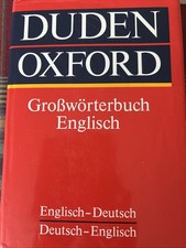 Duden xford großwörterbuch gebraucht kaufen  Bautzen