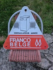 Plaque emaillée triangulaire d'occasion  Beauvais