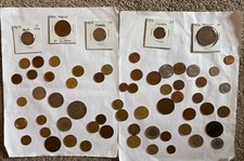 Monedas y papel moneda extranjeros - Colección # segunda mano  Embacar hacia Mexico