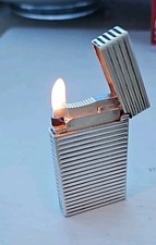 Dupont versilbert gasfeuerzeug gebraucht kaufen  Reiskirchen