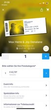 Konzertticket max herre gebraucht kaufen  München