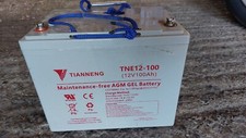100ah 12v gel for sale  BURNLEY