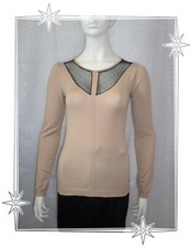 Pull fantaisie beige d'occasion  Foix