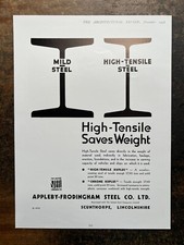 Appleby frodingham steel for sale  LONDON