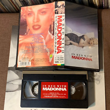 MADONNA In Bed With Madonna JAPAN NTSC VHS TOVW-3095 w/ fold-out INSERT Free S&H, usado comprar usado  Enviando para Brazil