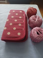 Crochet hook wallet for sale  WARRINGTON
