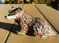 Sculpture blaireau terre d'occasion  Cozes