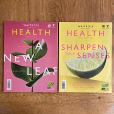 Waitrose health magazines for sale  SOLIHULL